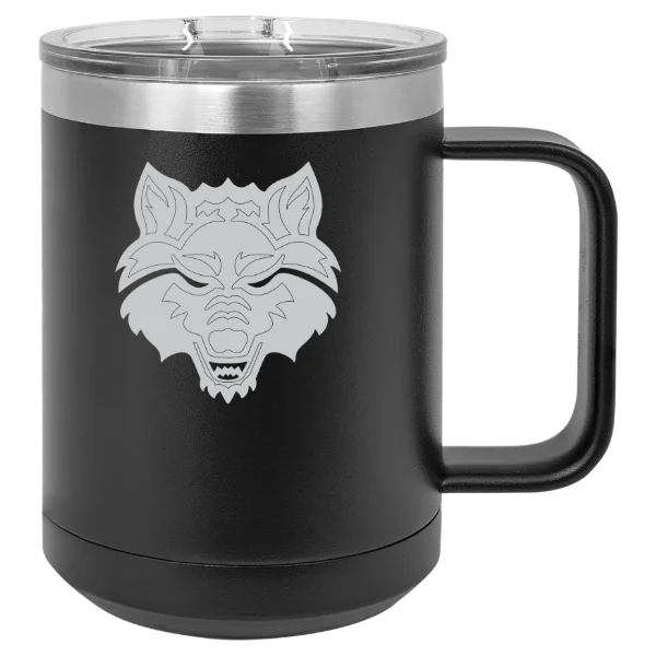 Arkansas State University Polar Camel 15 oz. Mug with Slider Lid