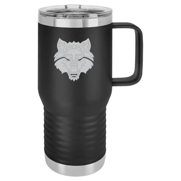 Arkansas State University Polar Camel 20 oz. Travel Mug with Slider Lid
