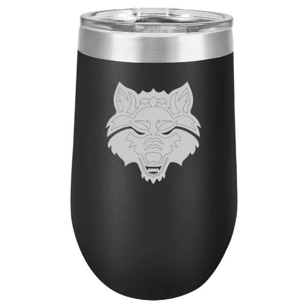 Arkansas State University Polar Camel 16 oz. Stemless Wine Tumbler