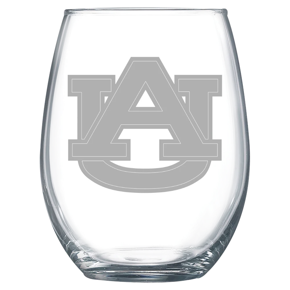 Auburn University Polar Camel 15 oz. Stemless Wine Glass