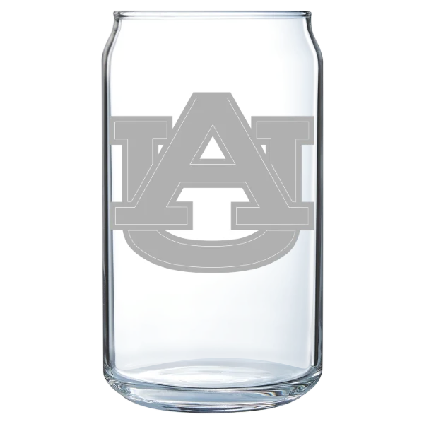 Auburn University Polar Camel 16 oz. Can Glass