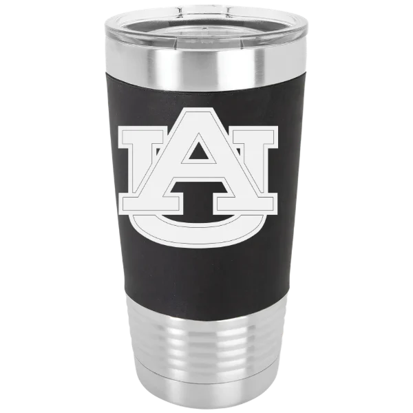 Auburn University Polar Camel 20 oz. Silicone Grip Tumbler with Standard Lid