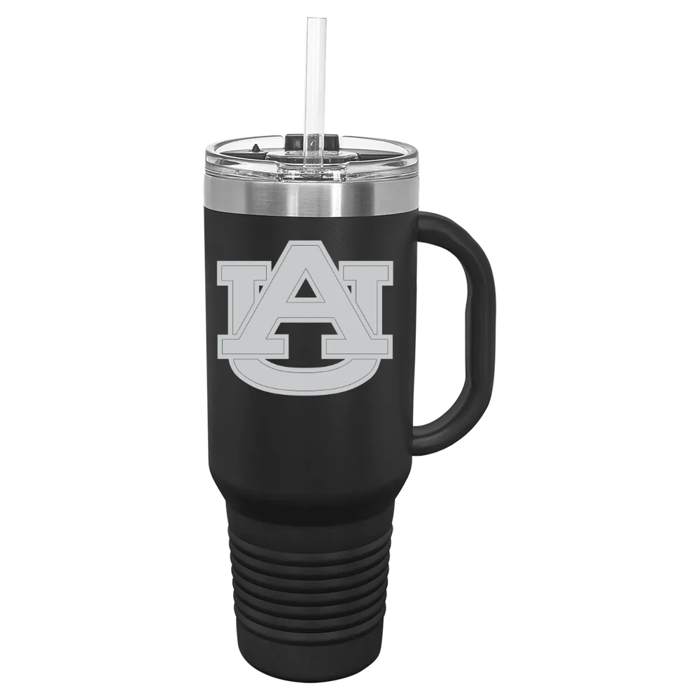 Auburn University Polar Camel 40 oz. Travel Mug with Snap Lid & Straw