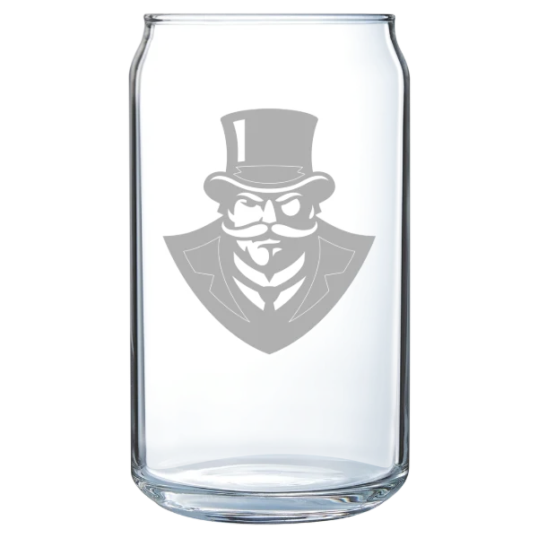 Austin Peay State University Polar Camel 16 oz. Can Glass