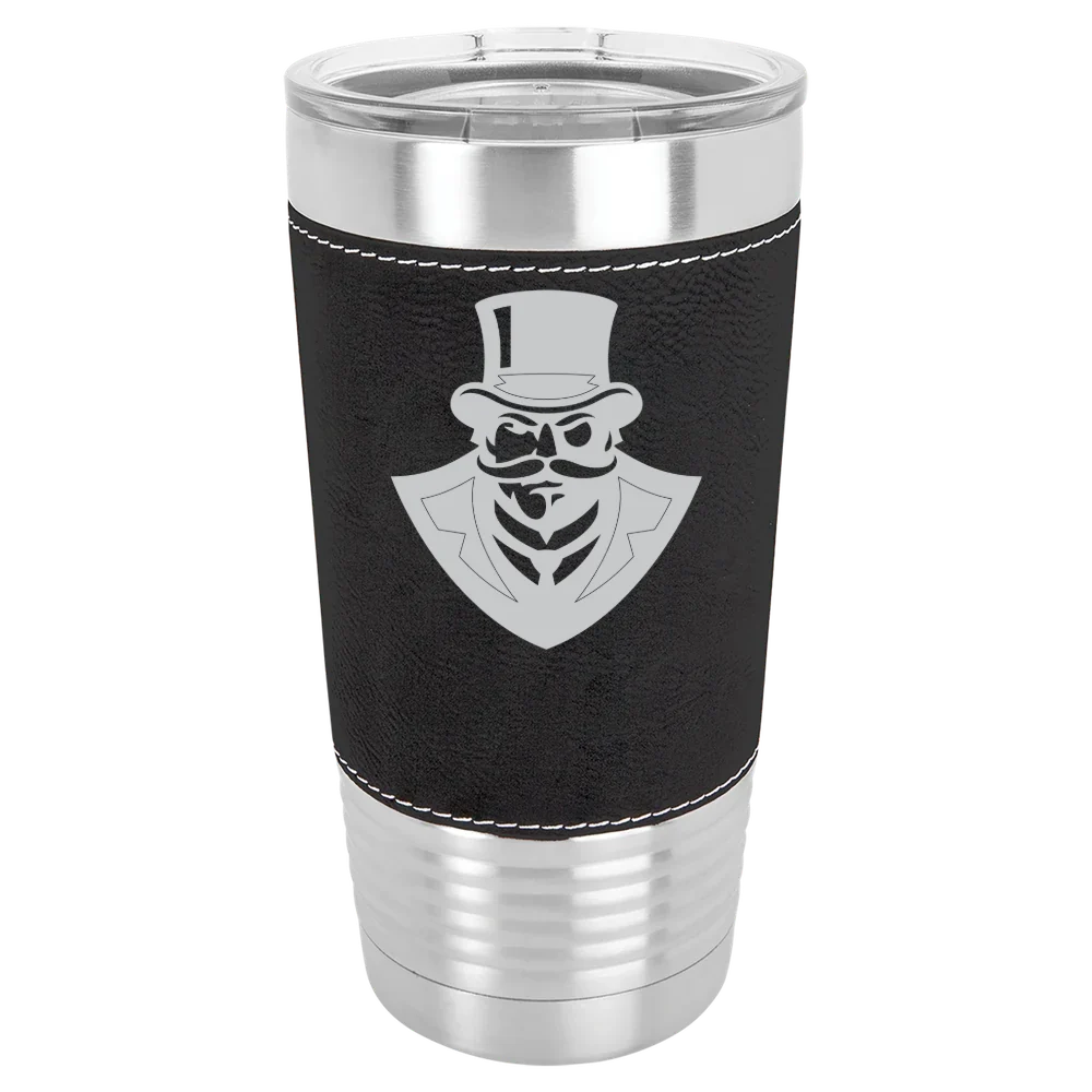 Austin Peay State University Polar Camel 20 oz. Leatherette Grip Tumbler with Standard Lid
