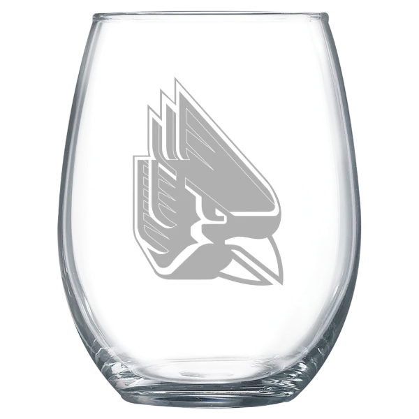 Ball State University Polar Camel 15 oz. Stemless Wine Glass