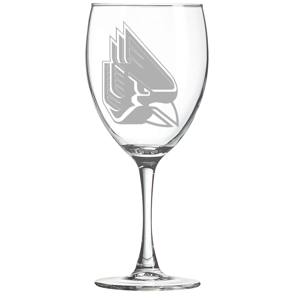 Ball State University Polar Camel 10 1/2 oz. Wine Glass