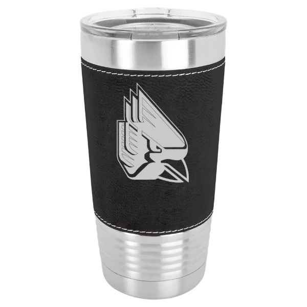 Ball State University Polar Camel 20 oz. Leatherette Grip Tumbler with Standard Lid