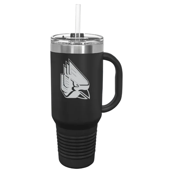Ball State University Polar Camel 40 oz. Travel Mug with Snap Lid & Straw