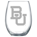 Baylor University Polar Camel 15 oz. Stemless Wine Glass