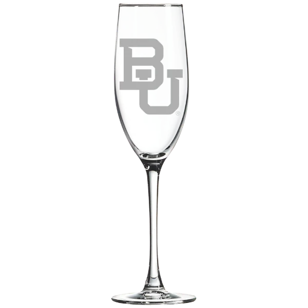 Baylor University Polar Camel 8 oz. Champagne Flute