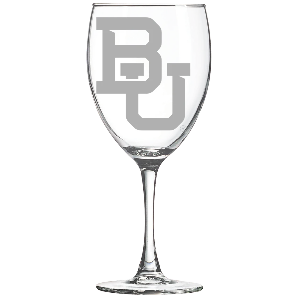 Baylor University Polar Camel 10 1/2 oz. Wine Glass