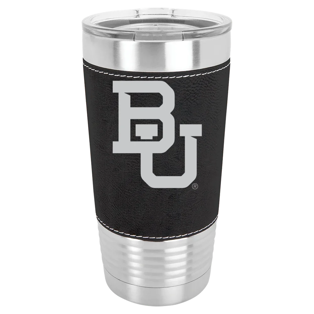 Baylor University Polar Camel 20 oz. Leatherette Grip Tumbler with Standard Lid