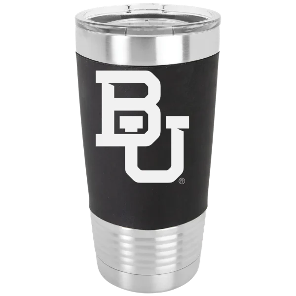 Baylor University Polar Camel 20 oz. Silicone Grip Tumbler with Standard Lid