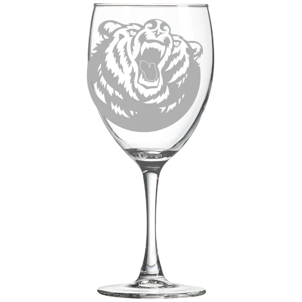 Belmont University Polar Camel 10 1/2 oz. Wine Glass