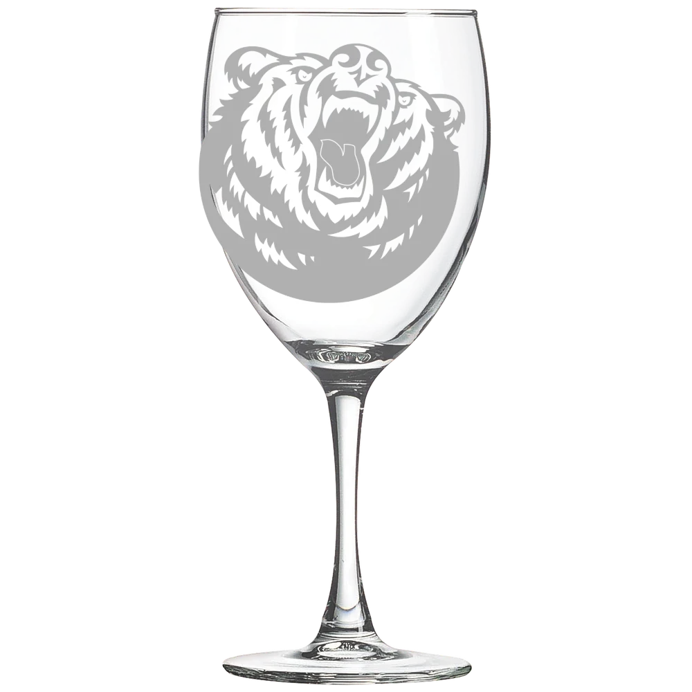 Belmont University Polar Camel 10 1/2 oz. Wine Glass