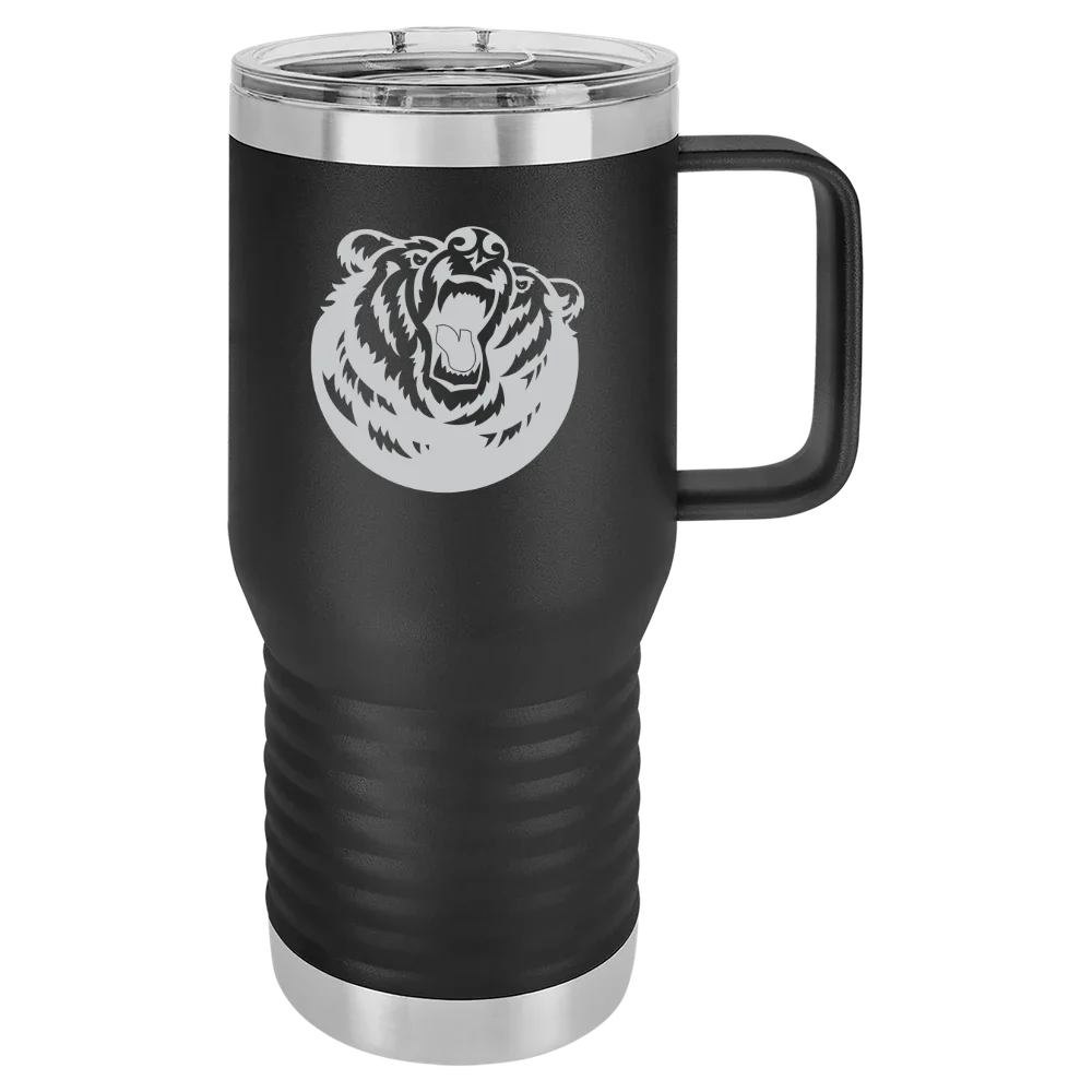 Belmont University Polar Camel 20 oz. Travel Mug with Slider Lid