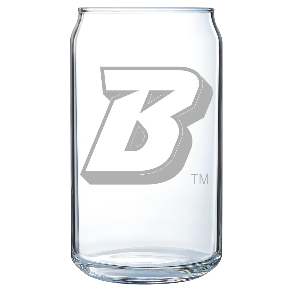 Binghamton University Polar Camel 16 oz. Can Glass