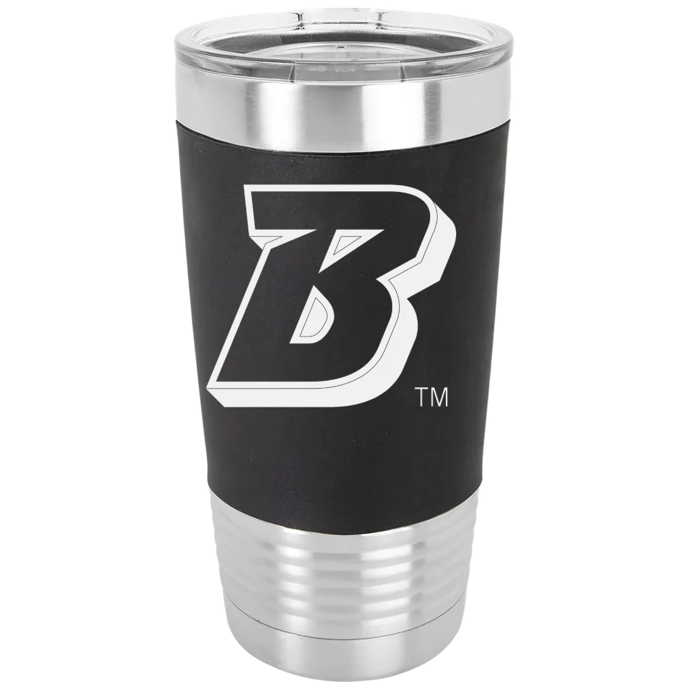 Binghamton University Polar Camel 20 oz. Silicone Grip Tumbler with Standard Lid