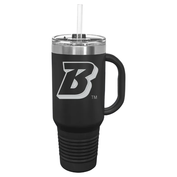 Binghamton University Polar Camel 40 oz. Travel Mug with Snap Lid & Straw