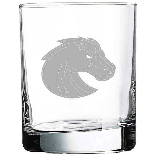 Boise State University Polar Camel 10 1/2 oz. On The Rocks Glass
