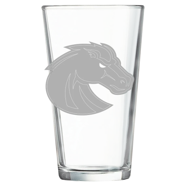 Boise State University Polar Camel 16 oz. Pint Mixing Glass