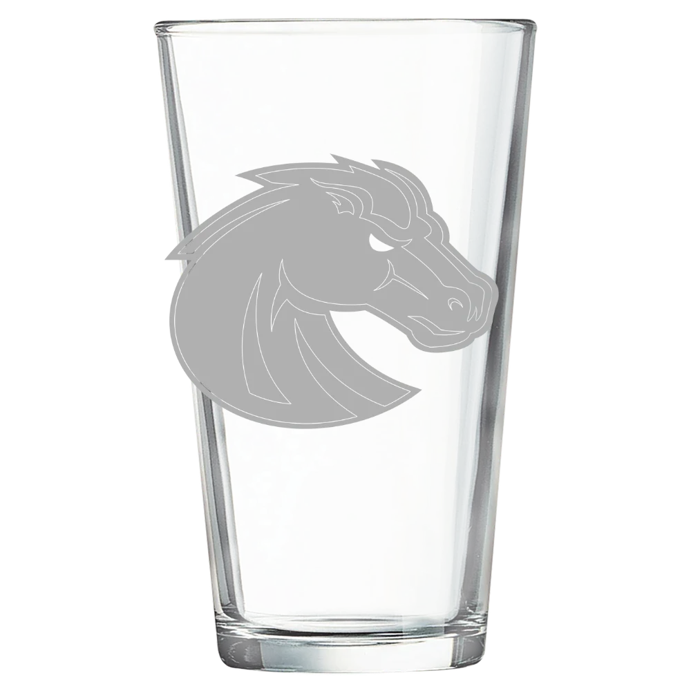 Boise State University Polar Camel 16 oz. Pint Mixing Glass