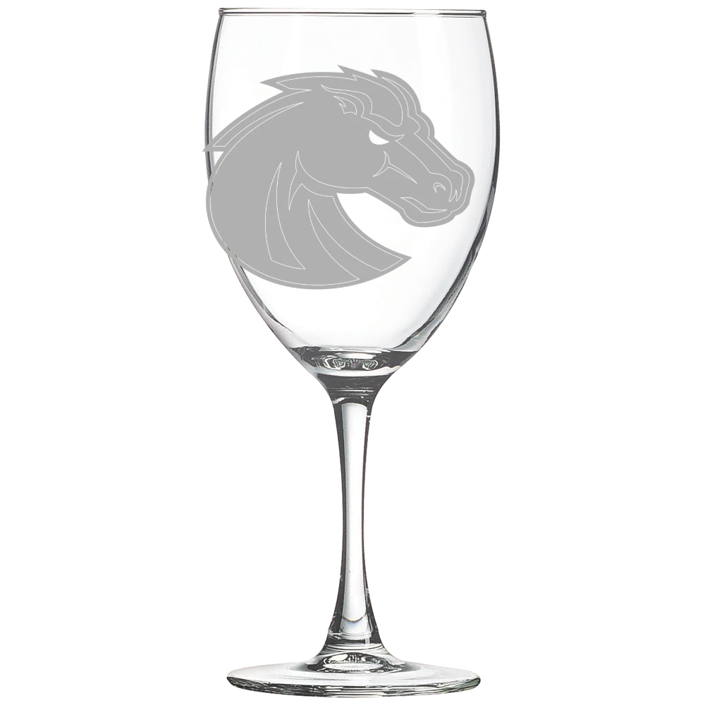 Boise State University Polar Camel 10 1/2 oz. Wine Glass