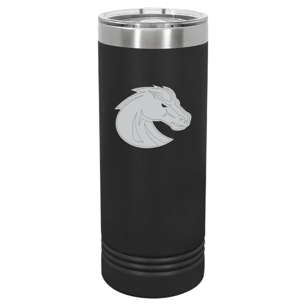 Boise State University Polar Camel 22 oz. Skinny Tumbler with Slider Lid