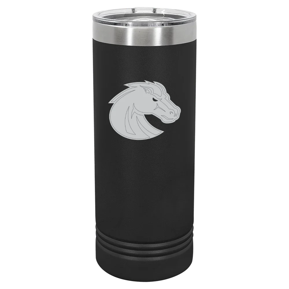Boise State University Polar Camel 22 oz. Skinny Tumbler with Slider Lid