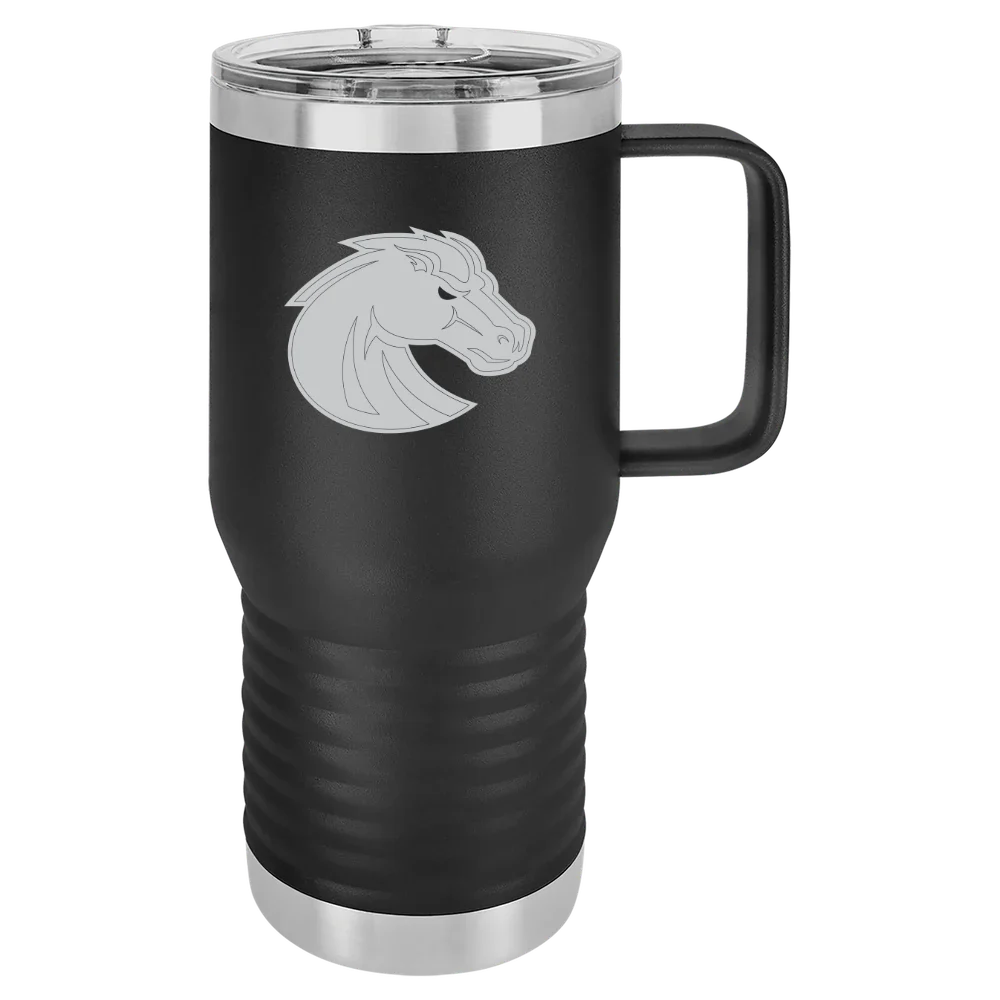 Boise State University Polar Camel 20 oz. Travel Mug with Slider Lid