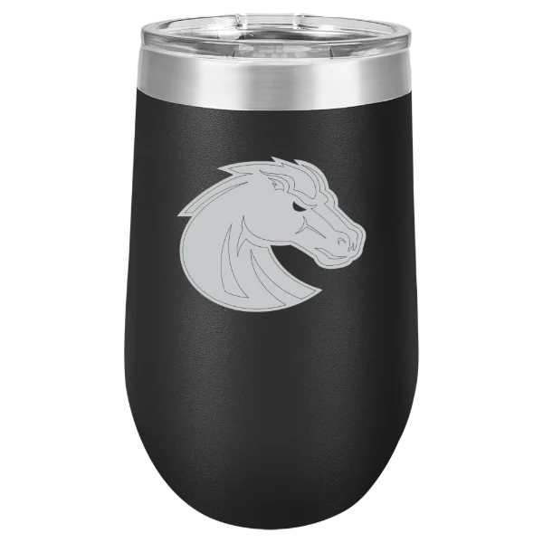 Boise State University Polar Camel 16 oz. Stemless Wine Tumbler