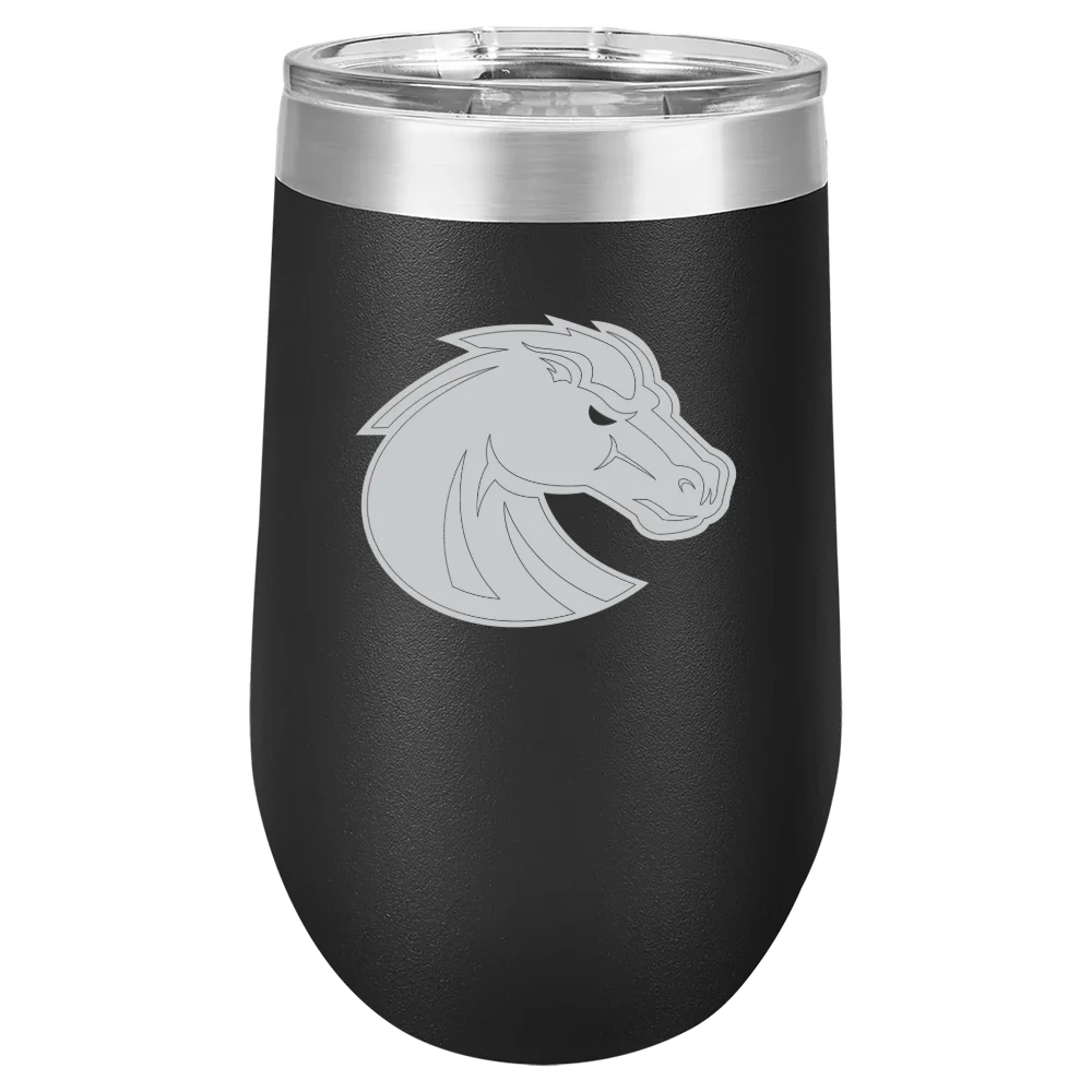 Boise State University Polar Camel 16 oz. Stemless Wine Tumbler