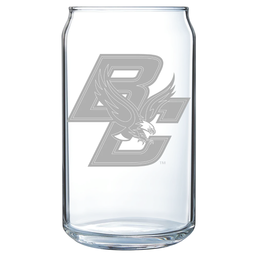 Boston College Polar Camel 16 oz. Can Glass