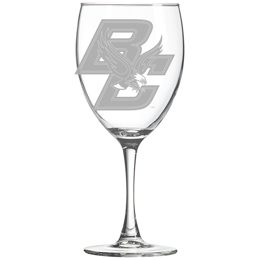 Boston College Polar Camel 10 1/2 oz. Wine Glass