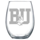 Boston University Polar Camel 15 oz. Stemless Wine Glass
