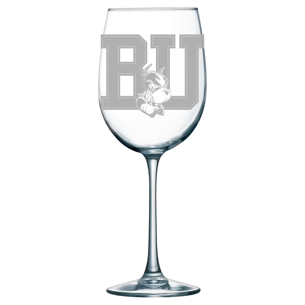 Boston University Polar Camel 19 oz. Wine Glass