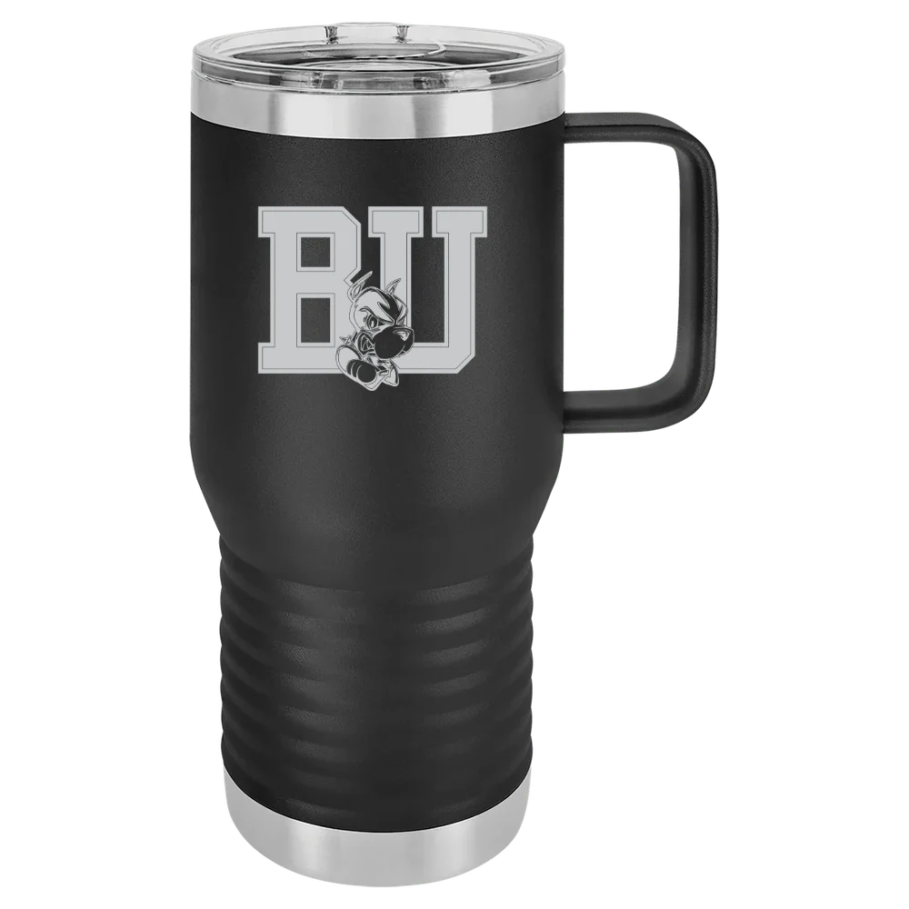 Boston University Polar Camel 20 oz. Travel Mug with Slider Lid