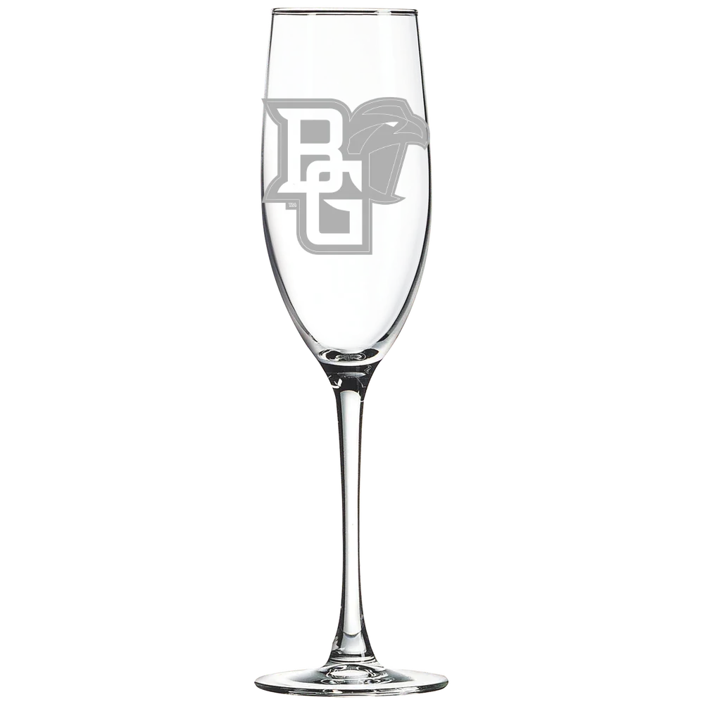 Bowling Green State University Polar Camel 8 oz. Champagne Flute
