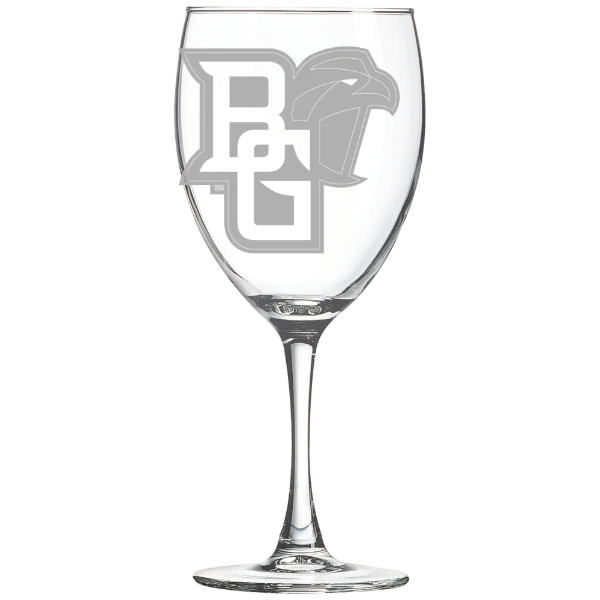 Bowling Green State University Polar Camel 10 1/2 oz. Wine Glass