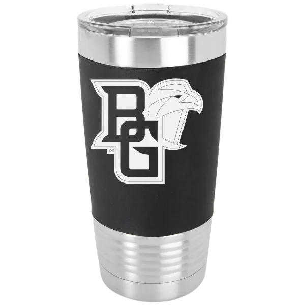 Bowling Green State University Polar Camel 20 oz. Silicone Grip Tumbler with Standard Lid