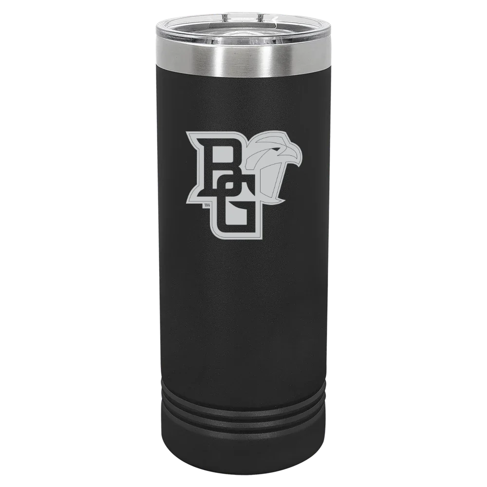 Bowling Green State University Polar Camel 22 oz. Skinny Tumbler with Slider Lid