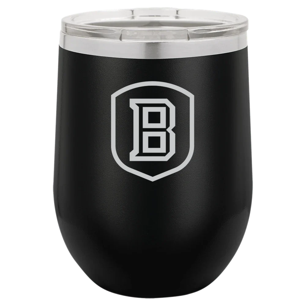 Bradley University Polar Camel 12 oz. Stemless Wine Tumbler
