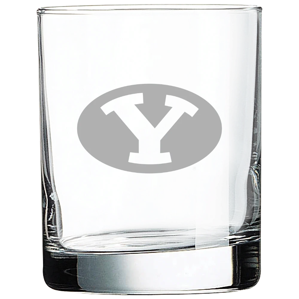 Brigham Young University Polar Camel 10 1/2 oz. On The Rocks Glass