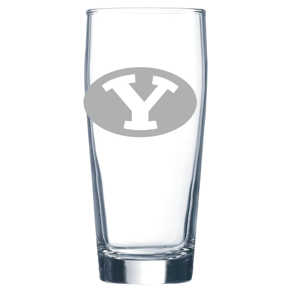 Brigham Young University Polar Camel 16 oz. Willi Becher Beer Glass
