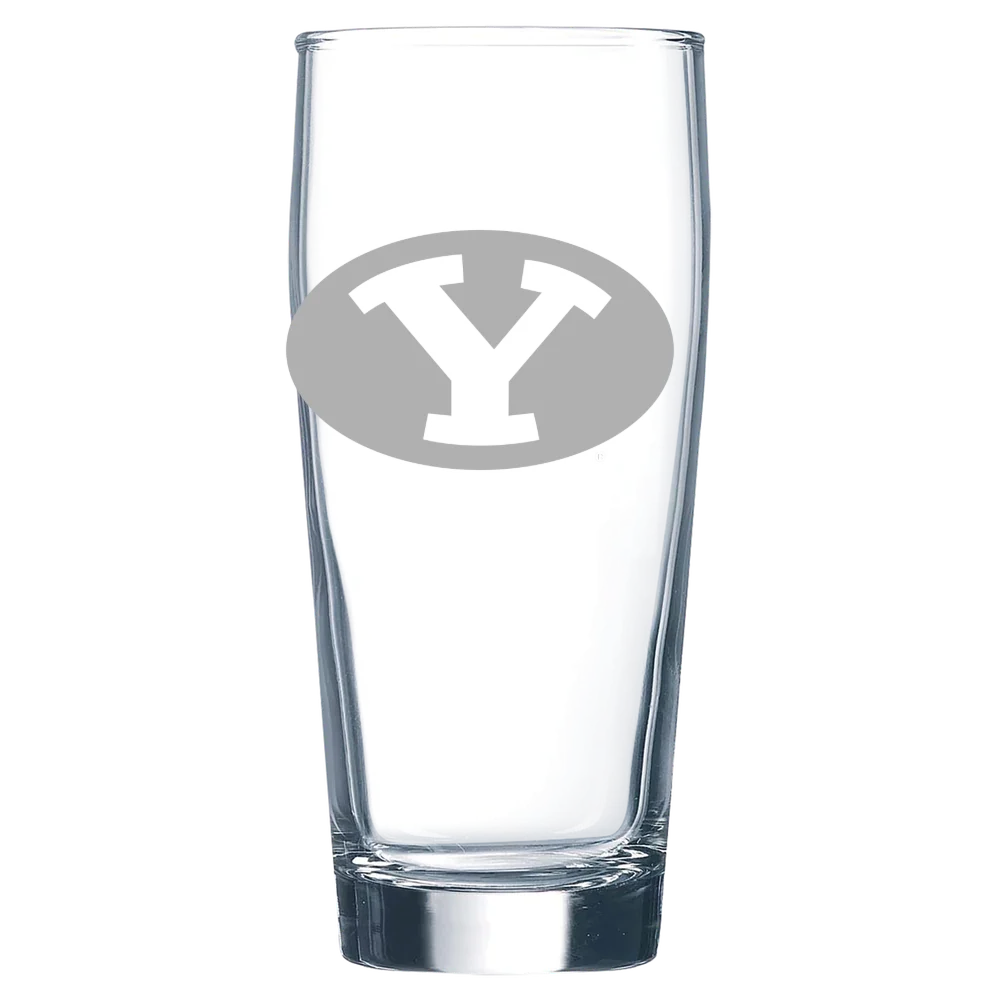 Brigham Young University Polar Camel 16 oz. Willi Becher Beer Glass