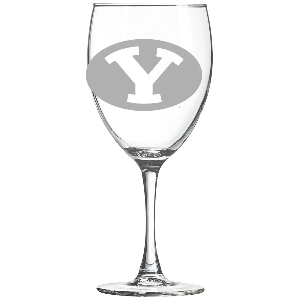 Brigham Young University Polar Camel 10 1/2 oz. Wine Glass