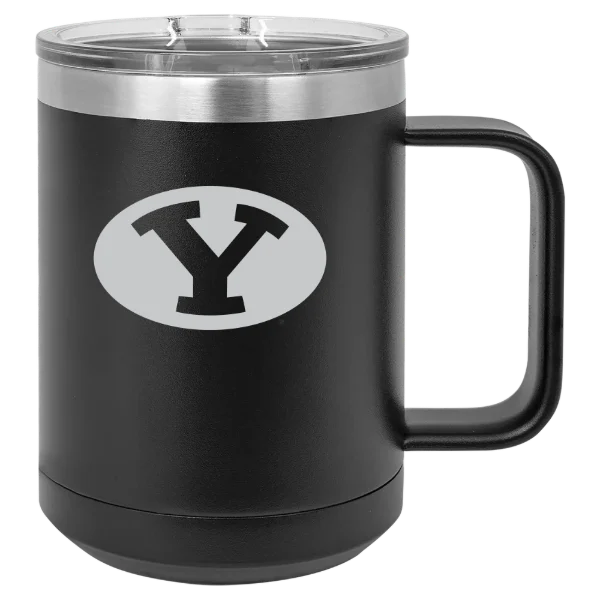Brigham Young University Polar Camel 15 oz. Mug with Slider Lid