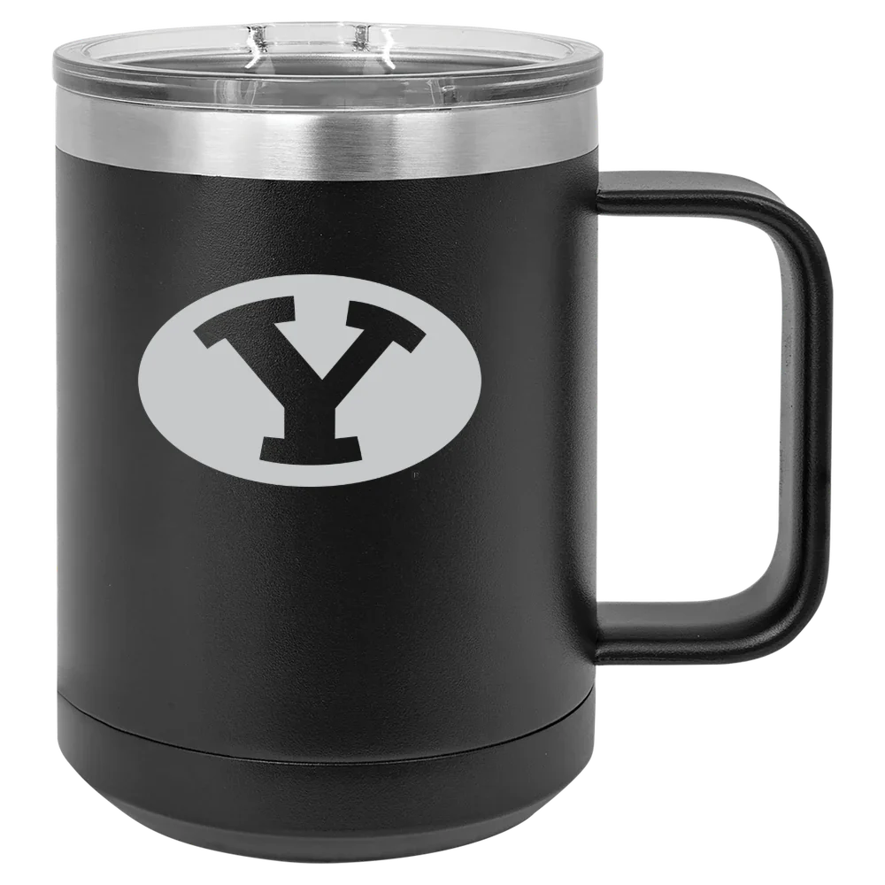 Brigham Young University Polar Camel 15 oz. Mug with Slider Lid