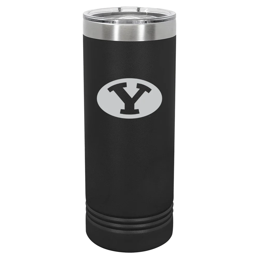 Brigham Young University Polar Camel 22 oz. Skinny Tumbler with Slider Lid